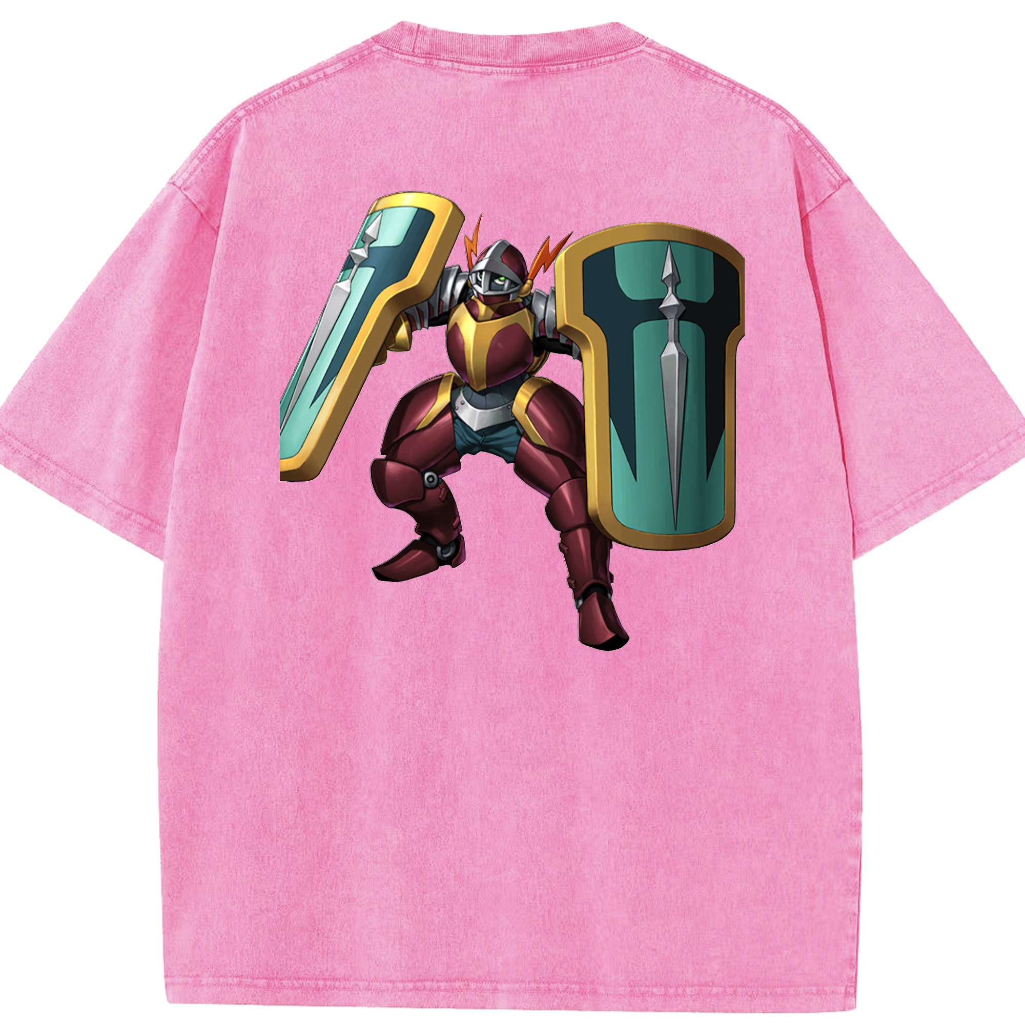 （画像用） 遊☆戯☆王 Yu-Gi-Oh! 綿100% ヴィンテージ風 半袖Tシャツ（背面プリント）